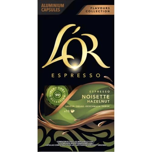 Café En Capsules Compatibles Nespresso Saveur Noisette 'or Espresso La Boite De 10 Capsules - vue 2