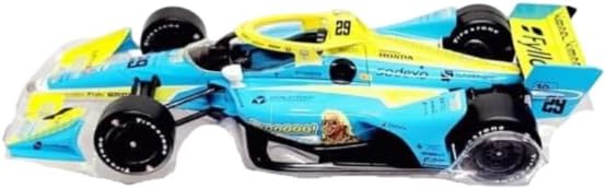 Collectibles Greenlight 11229 2023 NTT IndyCar Series - #29 Devlin DeFrancesco/Andretti Steinbrenner Autosport, Wooooo Energy 1:18 Scale Indy 500 Diecast