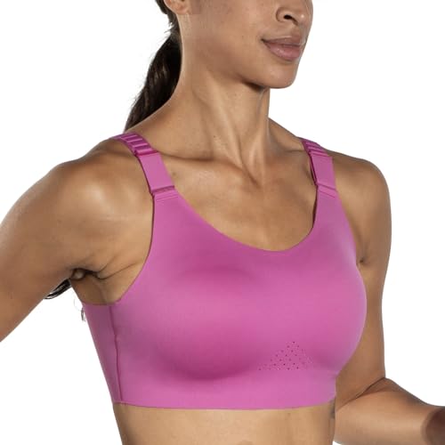 Image of Brooks Women's Racerback 2.0 Sports Bra for High Impact Running, Workouts & Sports with Maximum Support