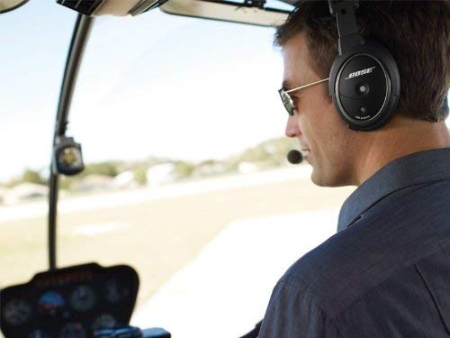 image for Bose 324843-3020 A20 Aviation Headset with Bluetooth Dual Plug Cable, 