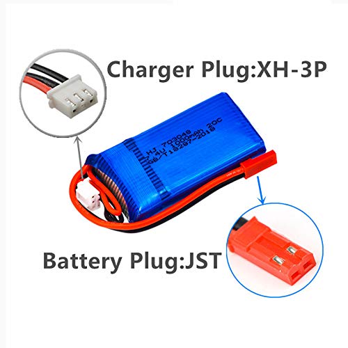 4v 1000mah Li Po Battery For Wltoys V912 Remote Desertcart INDIA