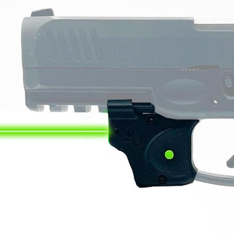 Viridian E Series Green Laser Sight for Taurus G2C, G3C, G3, G2S, PT111 G2, Gun Sight with Ambidextrous On and Off Switch, Black