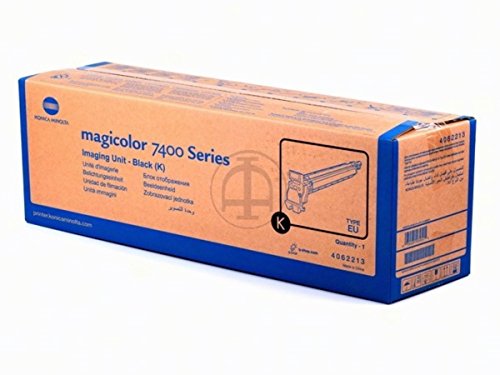 Tambour noir Konica Minolta Magicolor 7450 résout les traces d'impression