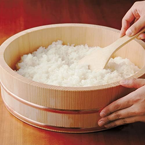 Amazon｜木曽さわらの厚口飯台 寿司桶・飯切 日本製 30cm 木目が緻密で