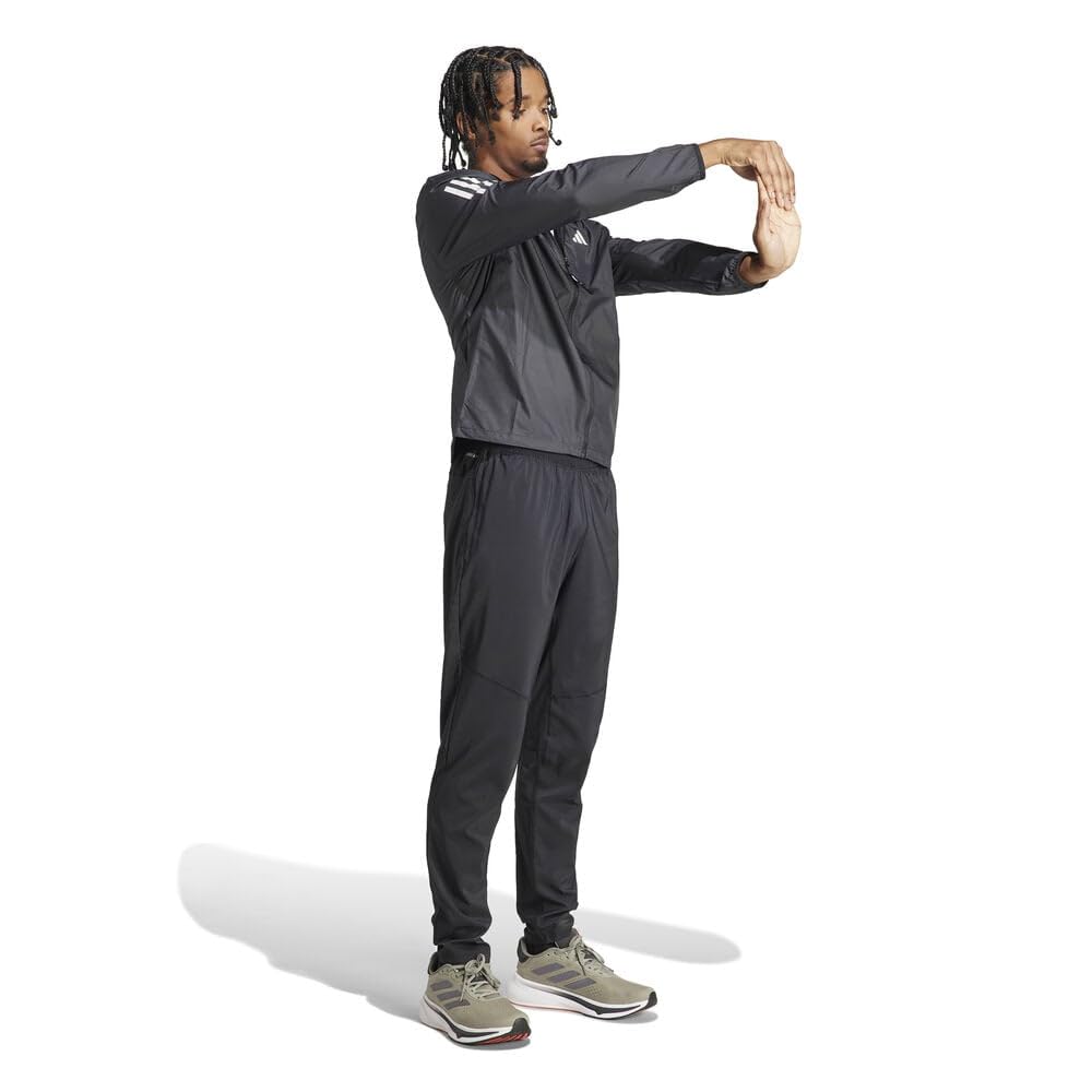 adidas Hombres Own The Run B Pant Laufbekleidung Pantalón Largo Black - Negro