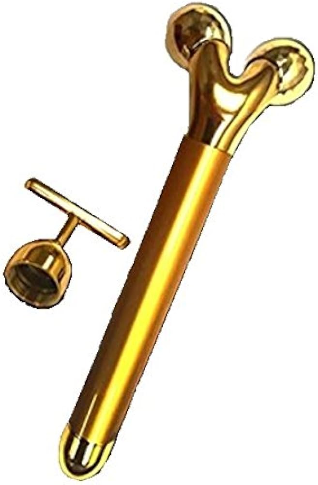 Amazon.co.jp: 【日本製】24K MONENT Beauty BAR 純金 丸+Tヘッド 超