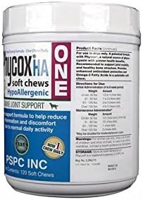 Phycox 120 Count HypoAllergenic Soft Chews for Pets