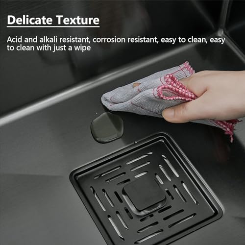 Évier de cuisine en acier inoxydable sous plan 55 * 32 cm - 6