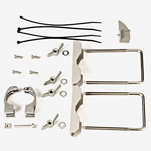Satellitenschüssel Komplettset 4 Teilnehmer - Stromspar-Set | Fuba DAA 850 A Satellitenschüssel 85cm Alu anthrazit + DUR-line Blue Eco Quad LNB 4 Teilnehmer (stromsparend, DVB-S2, HDTV, UHD 4K/8K, 3D)