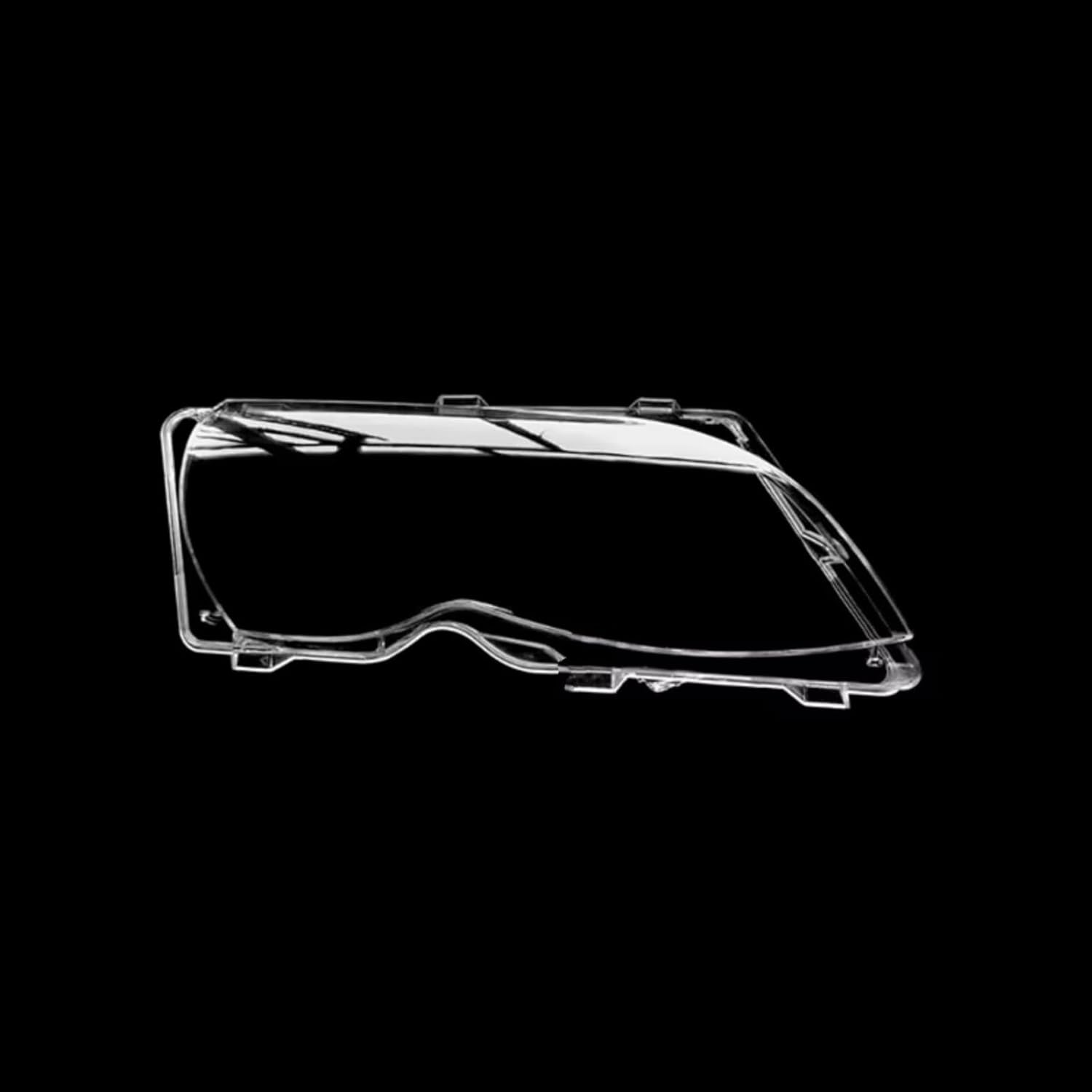Clear Glass Headlamp Lens Compatible With BMW For E46 Sedan Facelift 2002 2003 2004 2005 Car Headlamp Cover Headlight Caps Lampshade Housing Shell Lens Accessories(Right)