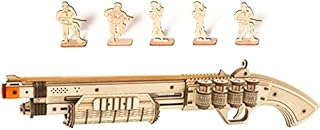 RoWood 3D Wooden Puzzle DIY Toy - Mechanical Wooden Model Building Craft Kits for Adults and Teens to Build
