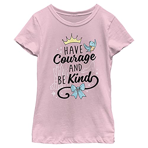 Image of Girl's Cinderella Have Courage and Be Kind T-Shirt