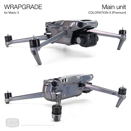 Image of WRAPGRADE Skin Compatible with DJI Mavic 3 Pro (Coloration-X)