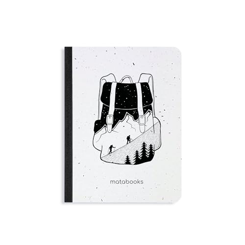 Carnet A6 Matabooks en papier d'herbe vegan et écologique pour vos notes