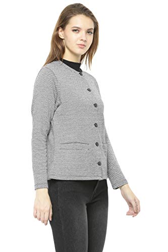 Image of Frenchtrendz Womens's 100% Cotton Jacket(Black, XS-4XL)