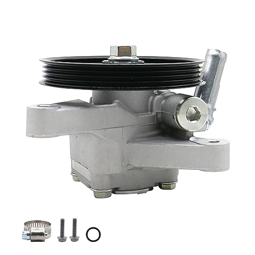 Image of 21-5290 Power Steering Pump with Pulley for 1999-2003 Acura TL 2003 2004 2001-2003 Acura CL, 2001-2002 Acura MDX 2001-2003 Honda Pilot,OE Replace Part 56110-PGK-A01 56110-P8E-A01 56110-PVF-A01