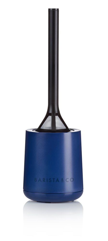 Barista & Co Brew It Stick Coffee Maker, Single Serve Coffee Infuser, Loose Leaf Tea Infuser, Navy, 6.4 x 6.4 x 20 cm