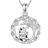 Collar de Vaca para Mujeres y Hombres, Collares de Vacas de Animales, Joyas de Vacas para niñas, Collar de Estampado de Vacas, Collar de Calavera de Vacas, Collar de Vacas de Tierras Altas, Collar de