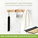 4PCS Solid Bamboo Massage Sticks & Guasha Set with Roller/Stick - 100% Bamboo Therapy Tools for Neck/Arm/Back/Legs/Full Body, Deep Tissue Massage, Muscle Relaxation, Body Shaping, Fatigue Relief