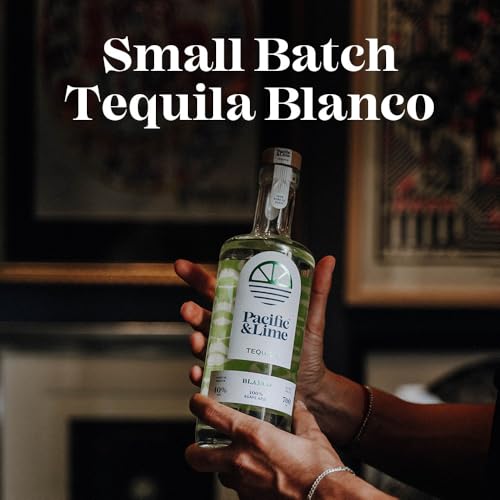 Pacific & Lime Tequila Blanco 100% Agave Azul – 70cl | 40% Vol. – Premium Qualität – Aus den Jalisco Valleys in Mexiko