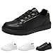 Women Running Shoes Jogging Fashion Retro Tennis Shoes Fitness Travel Womens Running Sneakers Black
