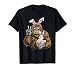 Cute Bigfoot Bunny Sasquatch Easter Day Mens Boys Teens Kids T-Shirt