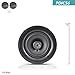 Pyle 5.25'' In-Wall/In-Ceiling Dual Speakers (Pair) - 2-Way Woofer Speaker System 1/2” Polymer Tweeter Flush Mount w/ 80Hz - 20kHz Frequency Response 150 Watts Peak 8 Ohm Rating - Pyle PDIC56 (White)