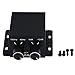Nobsound Auto Car Amplifier Audio Subwoofer Bass Control Knob Sub Gain Equalizer Regulator Frequency Controller RCA Line Level Adjust