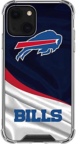 Skinit Clear Phone Case Compatible with iPhone 13 Mini - Officially Licensed NFL Buffalo Bills Design