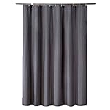Shaoyao Cortina de baño – Cortinas Ducha Bañera Impermeable y Resistente al Moho Gris 200 * 240