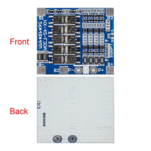 4PCS 4S 30A 12.8V 18650 Lithium Iron Phosphate Battery Protection Board LiFePO4 4S 30A BMS Balancing Charging Circuit PCB Board3