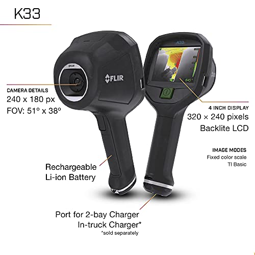 Flir K33 High Performance Thermal Imaging Camera With Fsx & Flexible Scene Enhancement & For Firefighters #TOP2