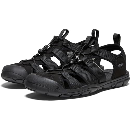 Image of KEEN Men's Clearwater CNX Closed Toe Lightweight Adventure Hiking and Water Sandals