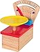 Produktbild cama24com Kaufmannsladen Marktstand Waage goki aus Holz Kinderküche kreatives Spielzeug mit Palandi® Sticker