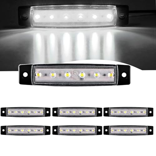 ☞Contenuto della confezione: 6 luci di posizione a LED, 12 viti