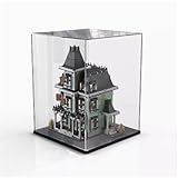 Spécialement conçue pour le modèle Lego 10228 Haunted House, cette vitrine apporte un nouveau niveau de reconnaissance et d'adoration à votre ensemble LEGO, offrant une façon sophistiquée et artistique d'afficher votre création. Dimensions : 30 x 30 x 39,9 cm, épaisseur : 3 mm.