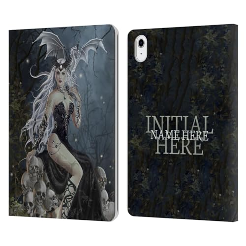 Protection iPad Air 11 2024 étui portefeuille personnalisé dragon