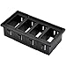 AutoEC Rocker Switch Panel Switch Holder Housing Kit - Black Plastic
