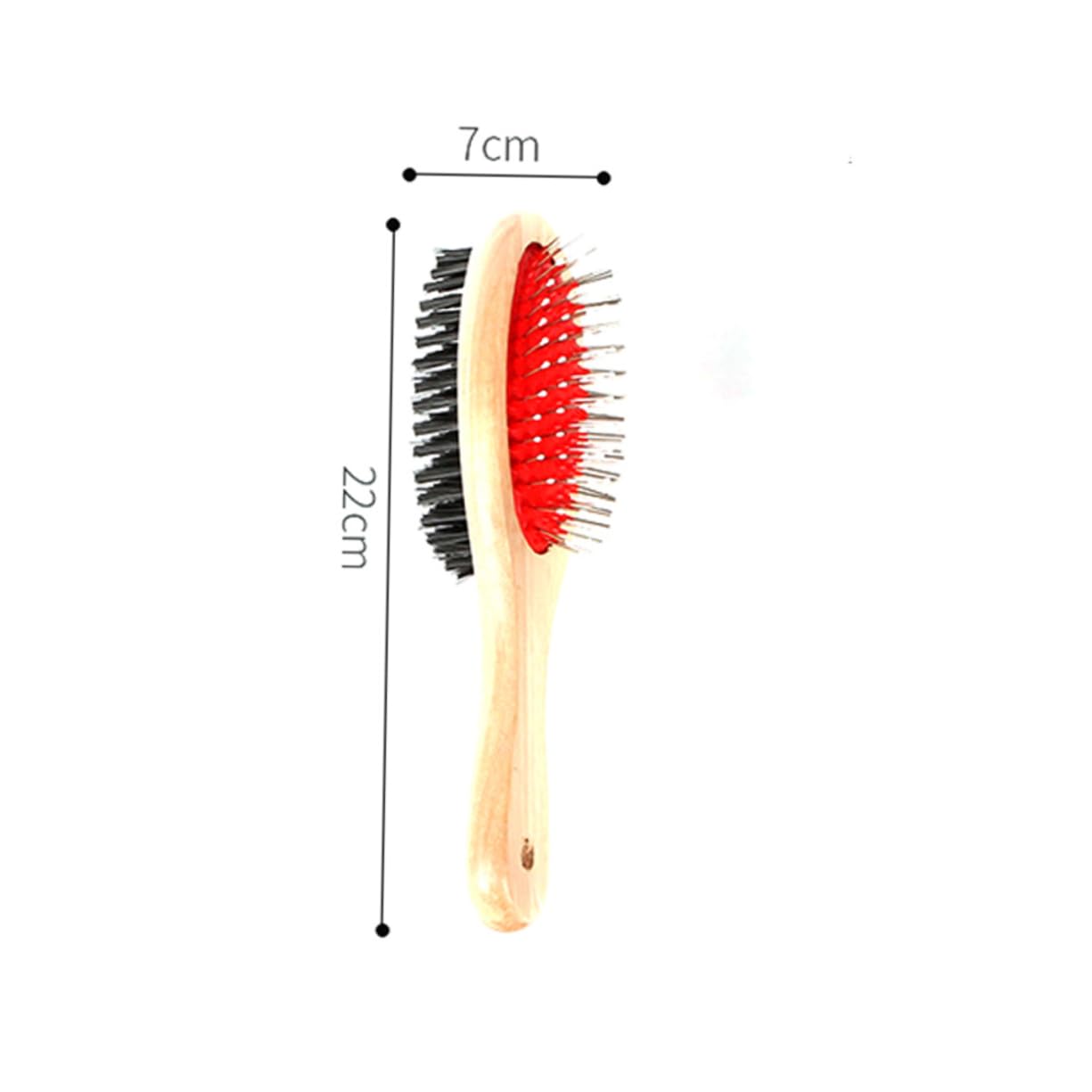 SUPVOX 1PC Pet Grooming Comb Static Tool for Dogs Cats Easily Removes Loose Hair Tangles