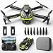 Dron con Camara 4K para Niño y Adultos RC Quadcopter con Motor sin Escobilla Mini Drone FPV con 40 min de Vuelo/Altitud Retención/Fotografía Gestos, Juguetes Regalo para Niños (Green)