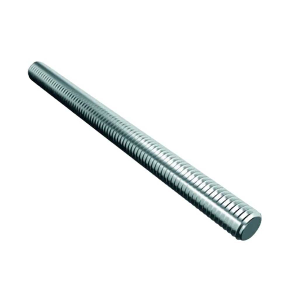 Barre filettate in acciaio inox A2, viti senza testa filettate DIN 976-1, elementi di fissaggio (M10, 1000 mm)