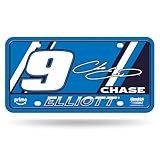 Rico Industries NASCAR Racing Chase Elliott Metal Auto Tag 6