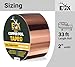 ELK Copper Foil Tape - 1” x 66ft - with Conductive Adhesive for Guitar, Crafts, Electrical Repairs and Grounding - Conductive Copper Tape