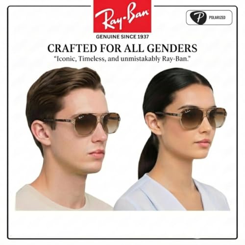 Image of Ray-Ban RB2205 BILL ONE Square-Round Sunglasses with Official Eyewear Kit
