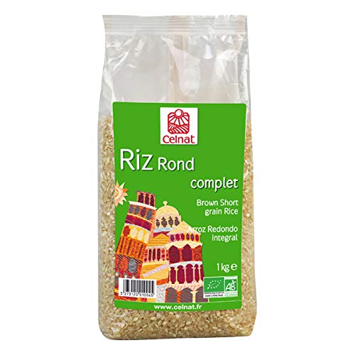 Celnat - Riz Rond complet bio - 3Kg - Vendu par unité