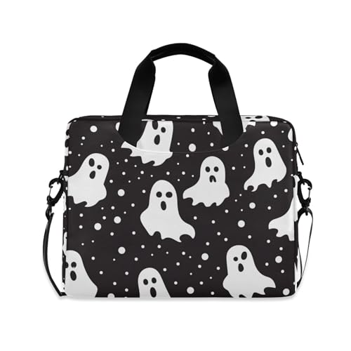 Funda para portátil ALAZA con diseño de lunares, portátil 13-15.6 pulg