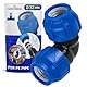 Winkelverbinder Ø 32 mm mit Winkel 90° aus Polypropylen PP Fitting für die Verbindung von Polyethylen PE Rohr - MONTERAL