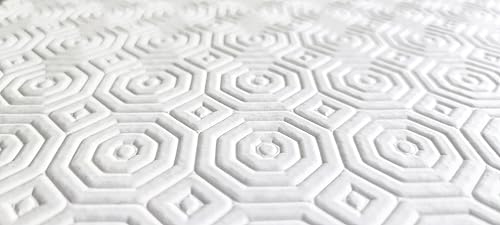 GEMITEX Table Protector Made in Italy Anti-Slip, Shockproof, Double-Sided White/Green, 140 x 300 cm - Image 3