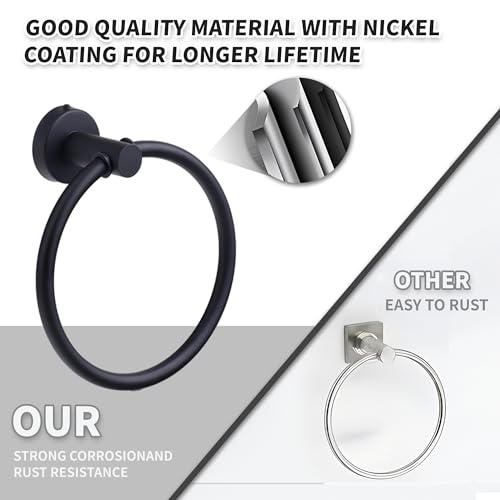 Toilet Roll Holder and Towel Ring - Image 4