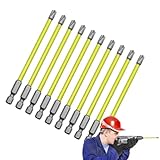 Outil multifonction : ne limitez pas votre boîte à outils avec des embouts de taille unique. Nos embouts de tournevis Phillips conviennent à une gamme d'outils électriques, tels que les perceuses d'établi, les perceuses manuelles, les perceuses électriques au lithium, et sont parfaits pour diverses tâches et projets électriques
